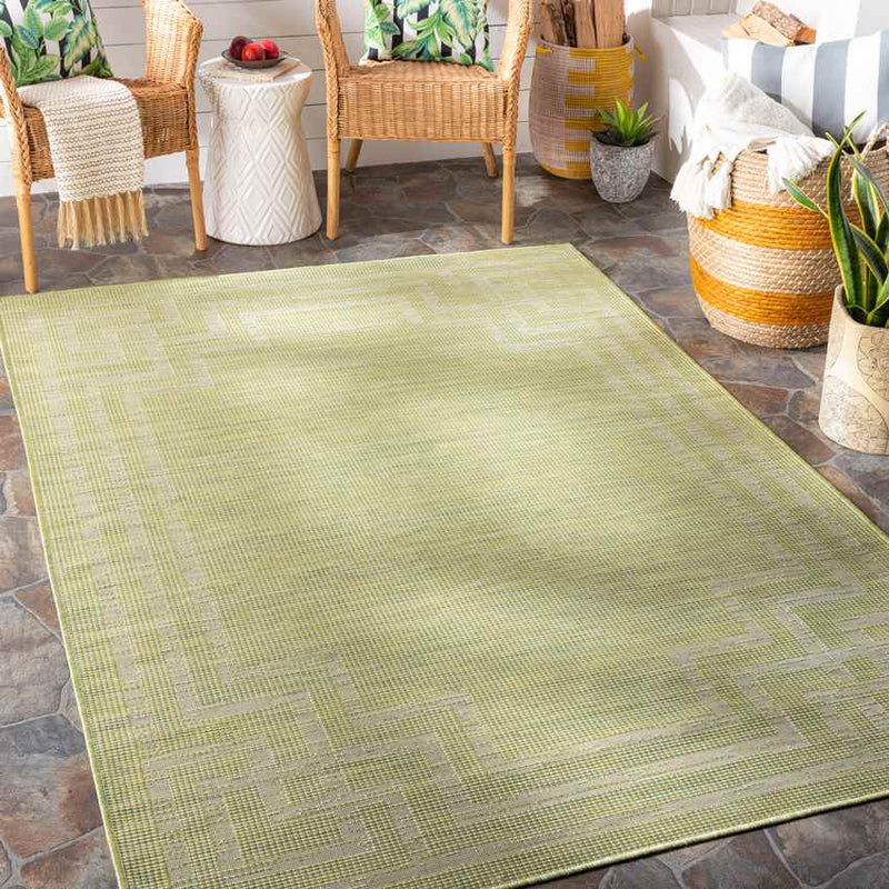 Calslagen Traditional Moss Area Rug