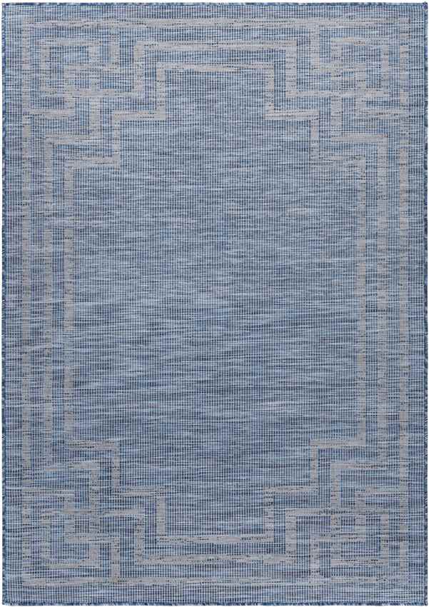 Calslagen Traditional Navy Area Rug