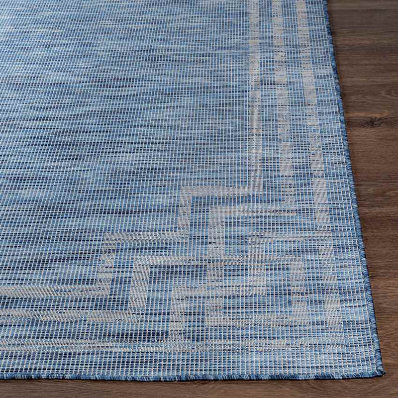 Calslagen Traditional Navy Area Rug