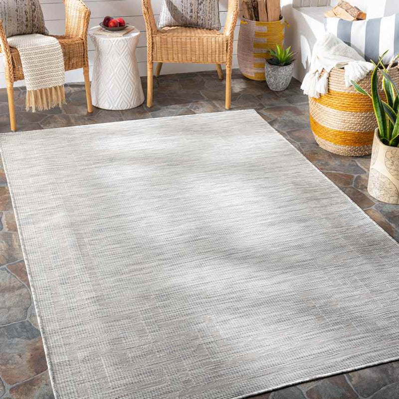 Calslagen Traditional Light Gray Area Rug