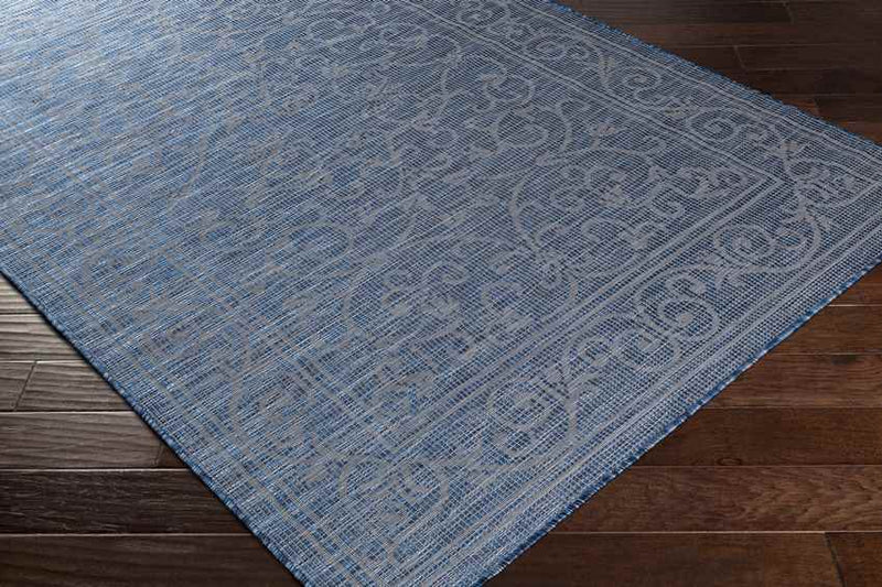 Castricum Traditional Navy Area Rug