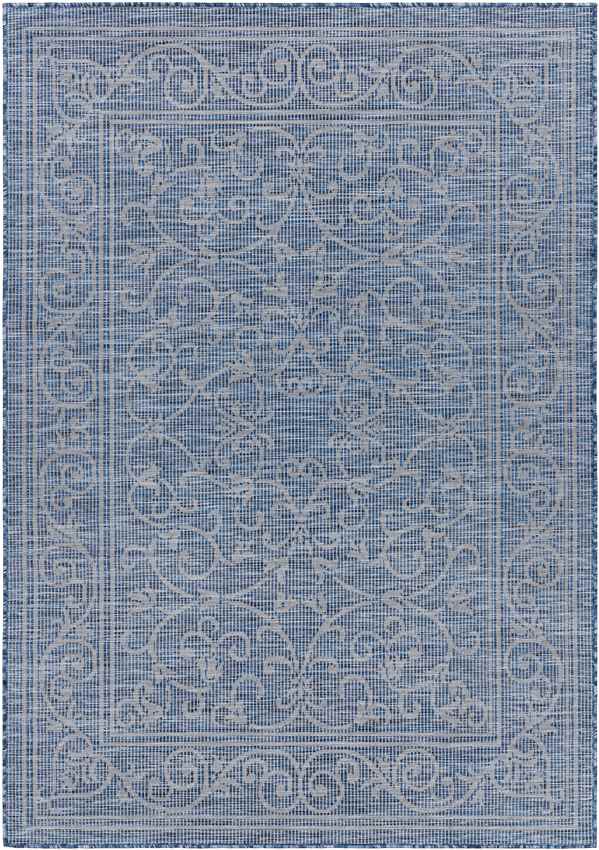 Castricum Traditional Navy Area Rug