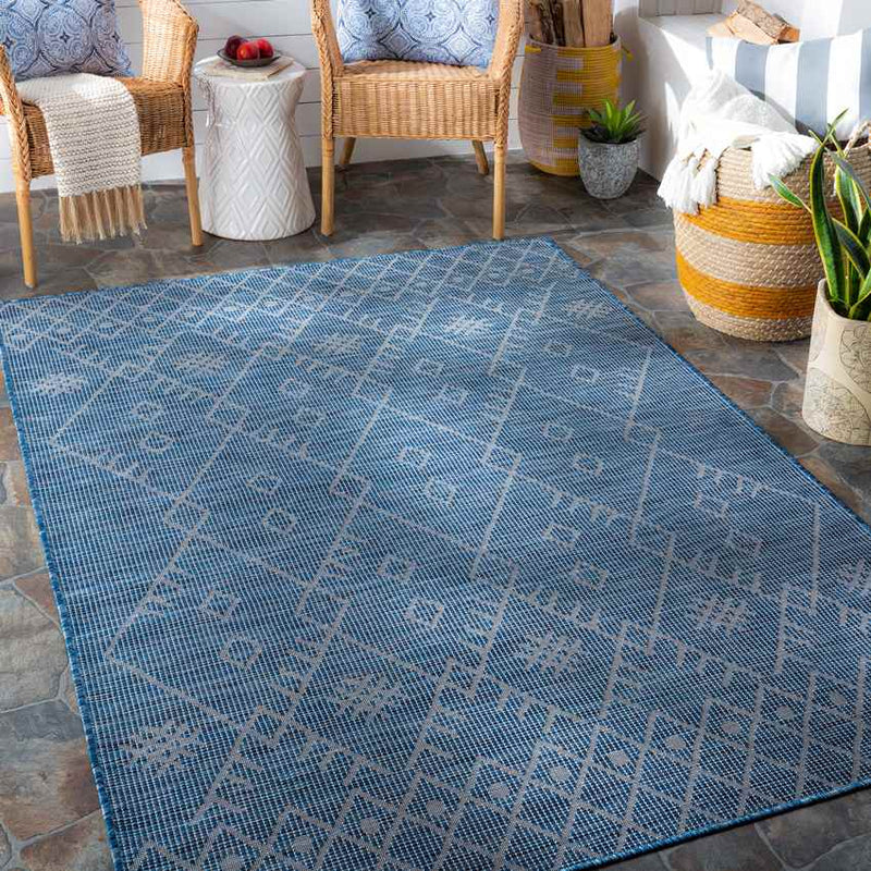 Catrijp Global Navy Area Rug