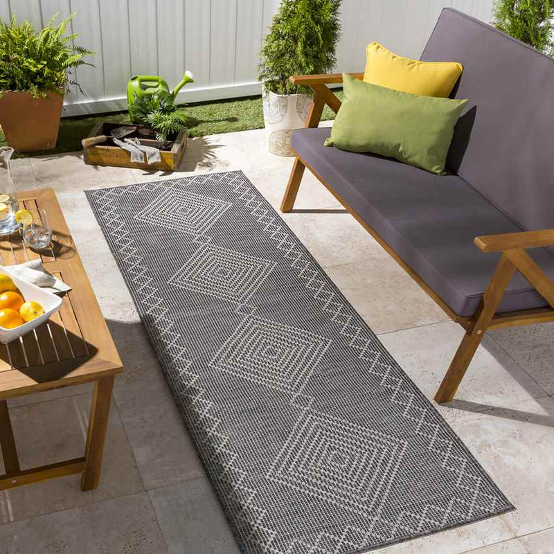 Craailo Global Charcoal Area Rug