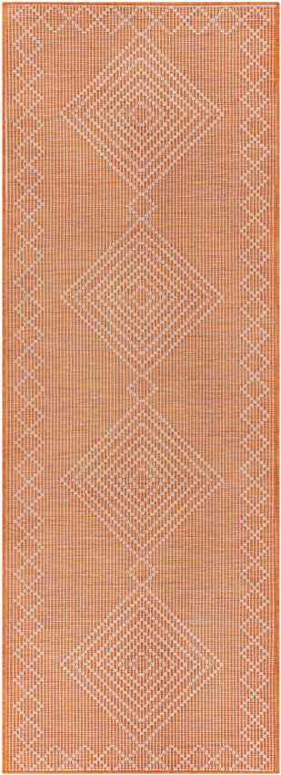 Craailo Global Bright Orange Area Rug