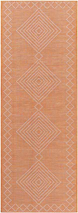 Craailo Global Bright Orange Area Rug