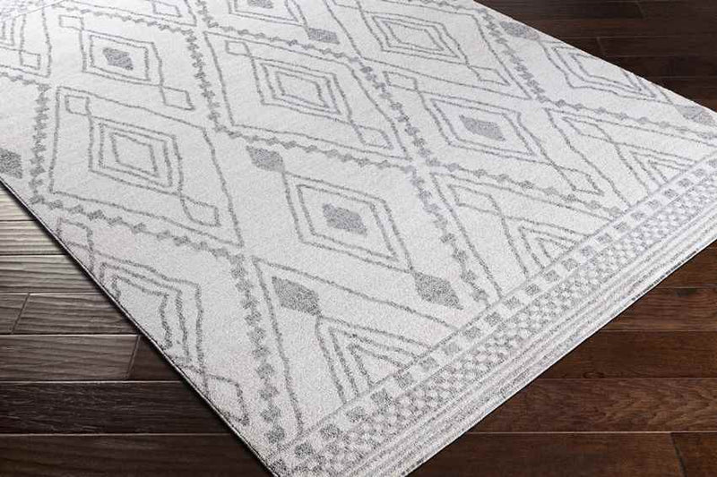 Wals Global Light Gray Area Rug