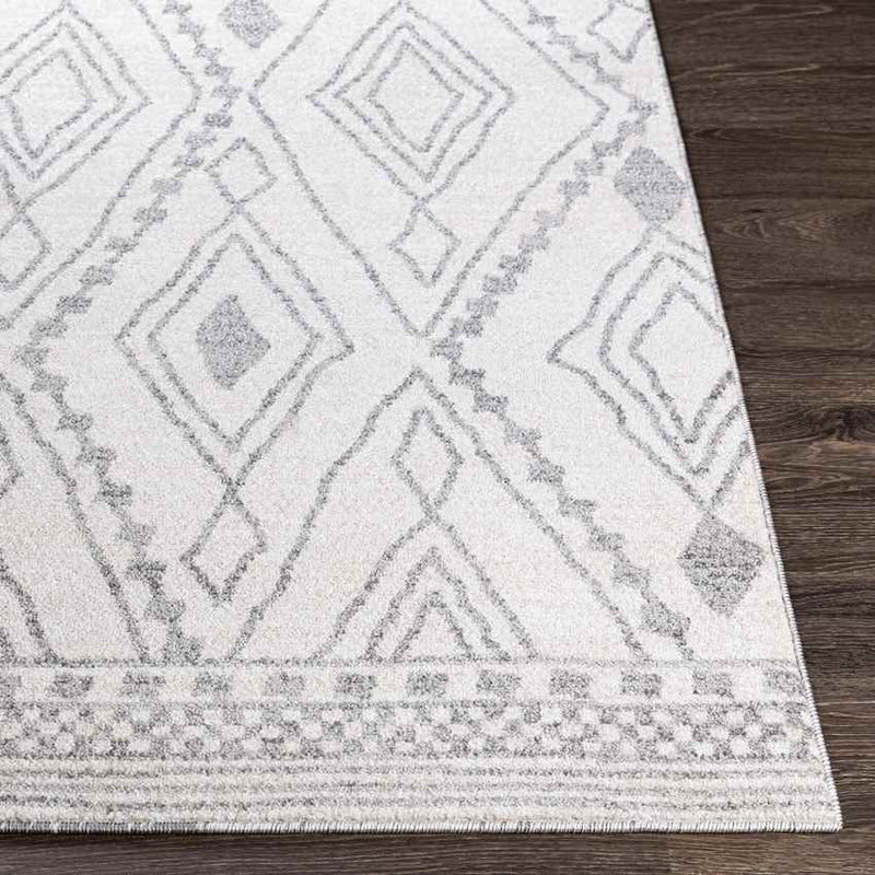 Wals Global Light Gray Area Rug