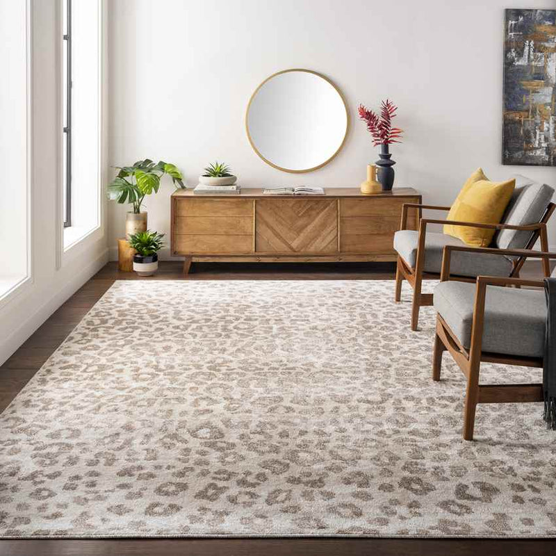 Wamel Modern Camel Area Rug