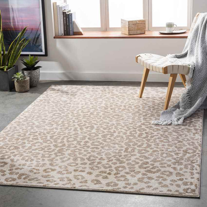 Wamel Modern Camel Area Rug