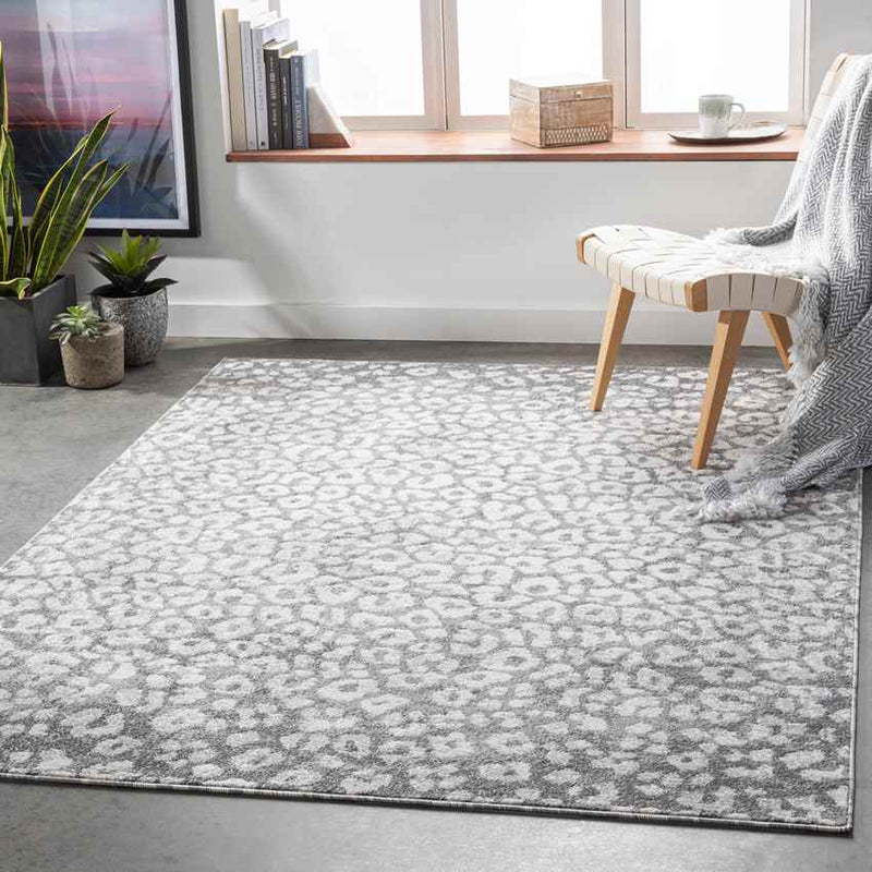 Wamel Modern Charcoal Area Rug