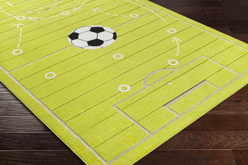 Warnsveld Modern Lime Area Rug