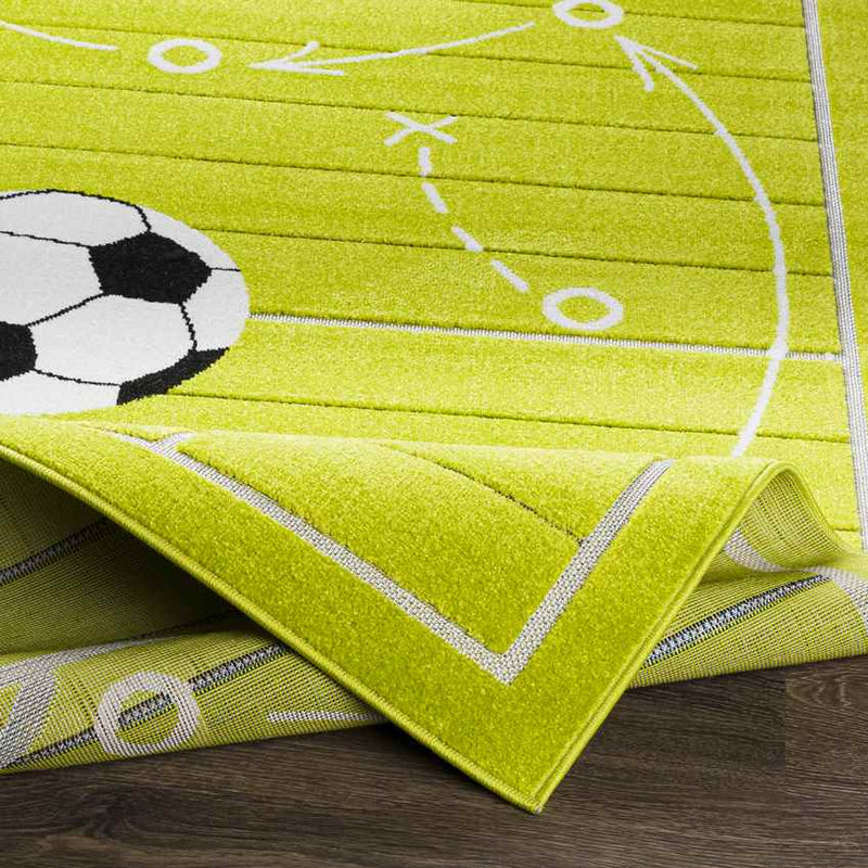 Warnsveld Modern Lime Area Rug