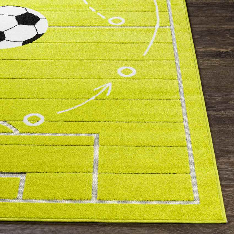 Warnsveld Modern Lime Area Rug