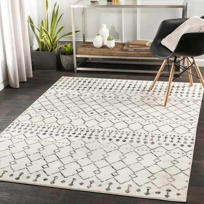 Olburgen Global Light Gray Area Rug