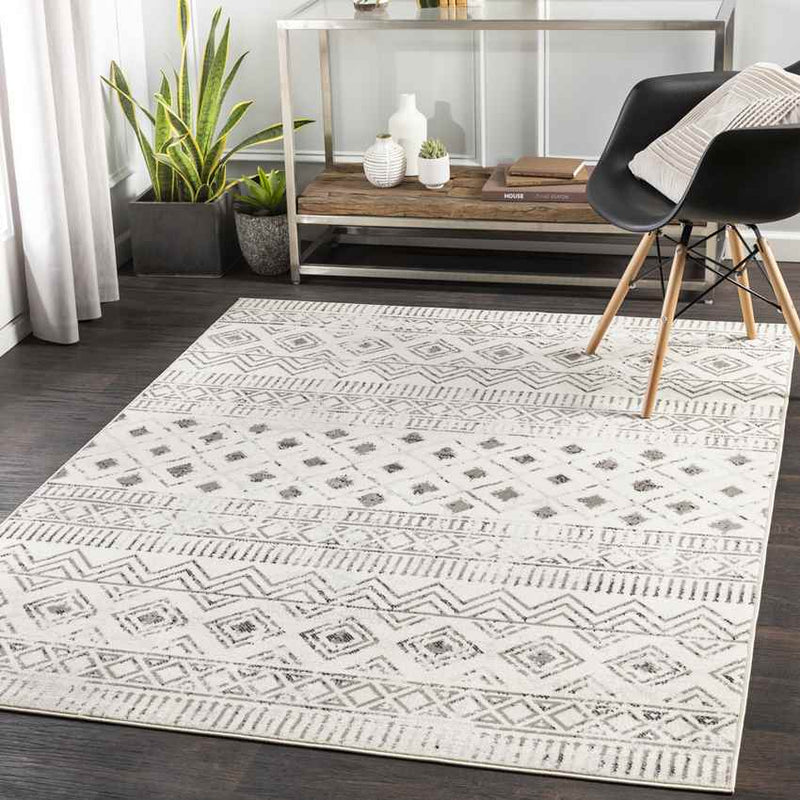 Oolde Global Light Gray Area Rug