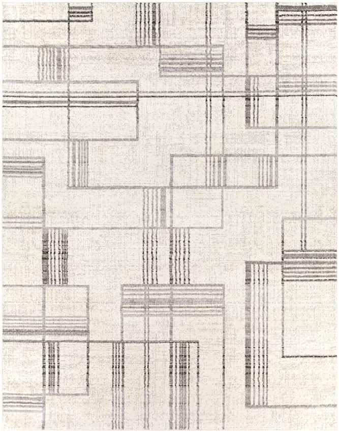 Molecaten Modern Light Gray Area Rug