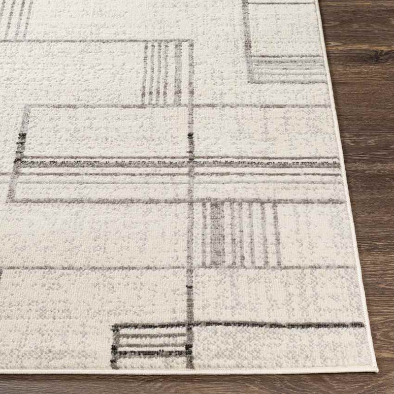 Molecaten Modern Light Gray Area Rug