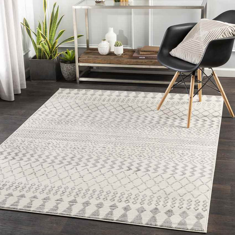 Moorst Global Light Gray Area Rug