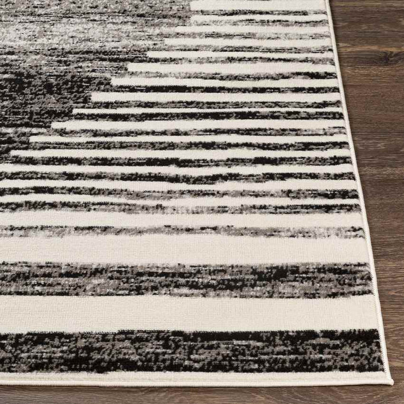 Nederbiel Modern Black Area Rug