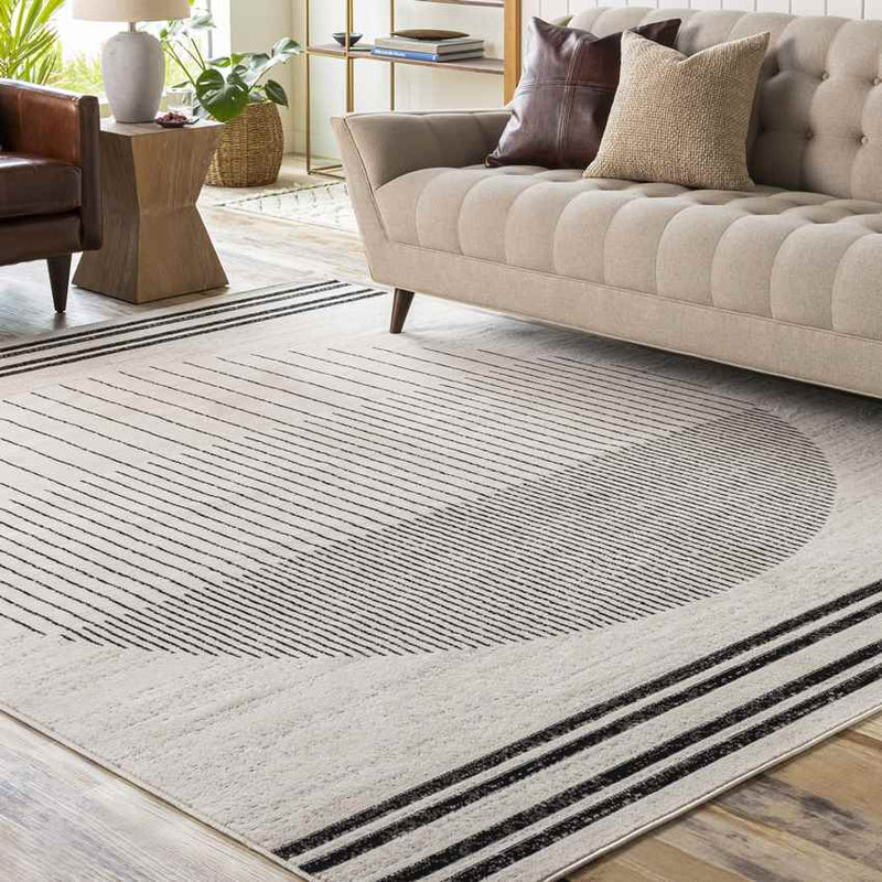 Neerbosch Modern Light Gray Area Rug