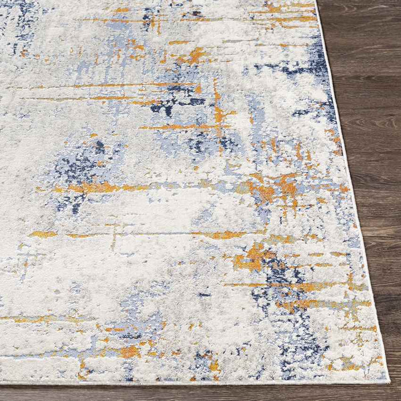 Slijkwell Modern Denim Area Rug