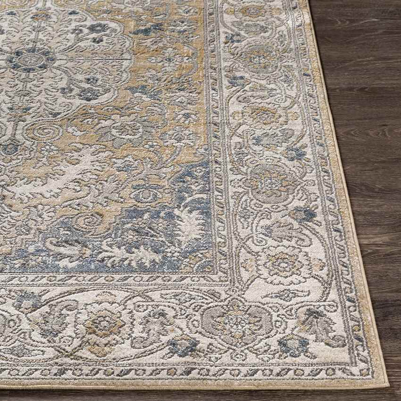 Ingen Traditional Medium Gray Area Rug