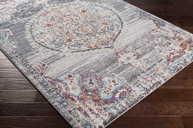 Kreel Traditional Charcoal Area Rug