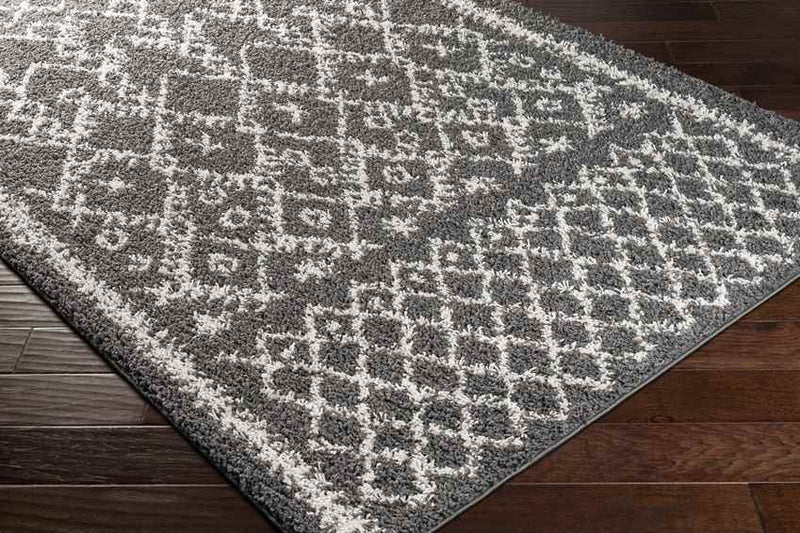 Grieth Modern Black Area Rug