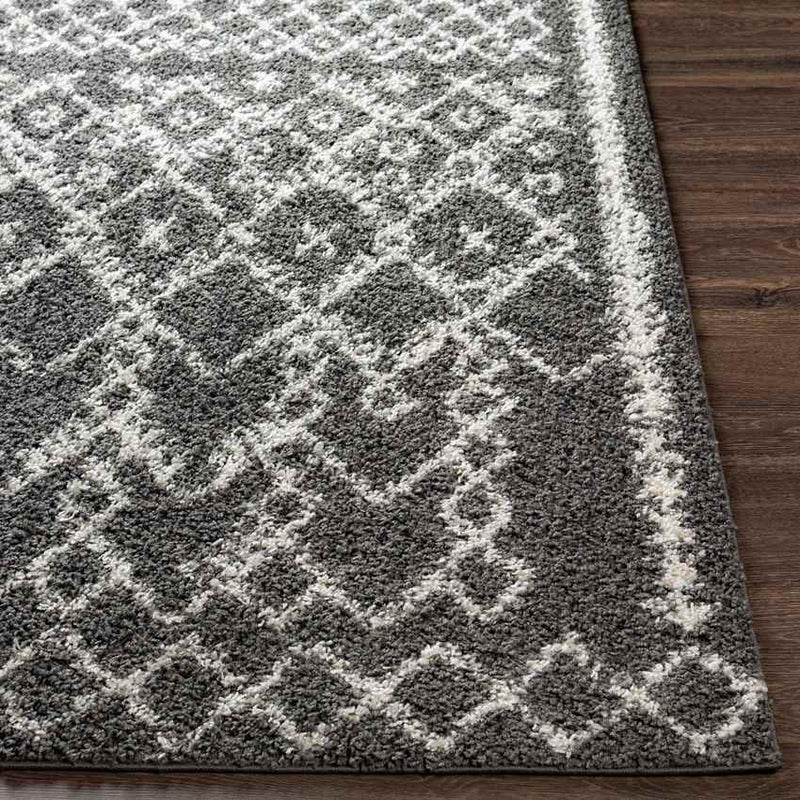 Grieth Modern Black Area Rug