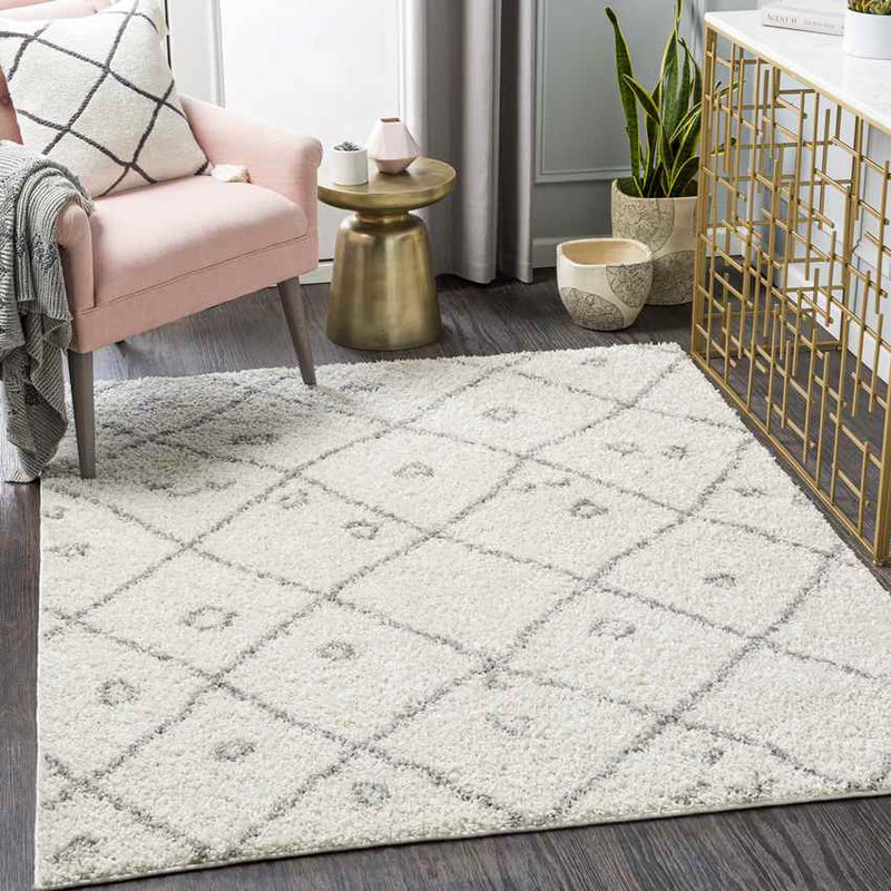 Harreveld Global Medium Gray Area Rug