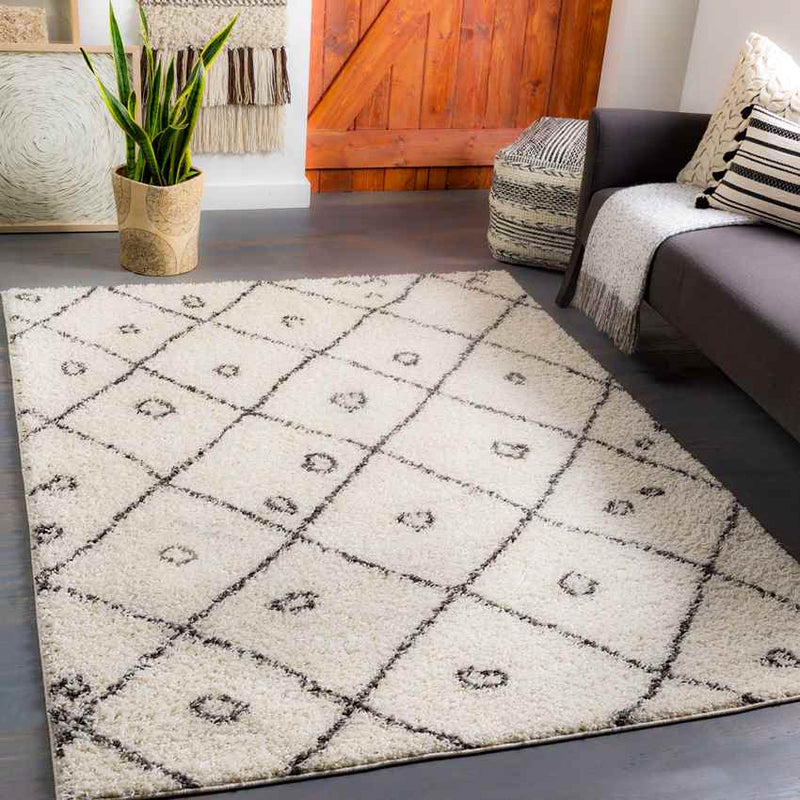 Harreveld Global Cream Area Rug