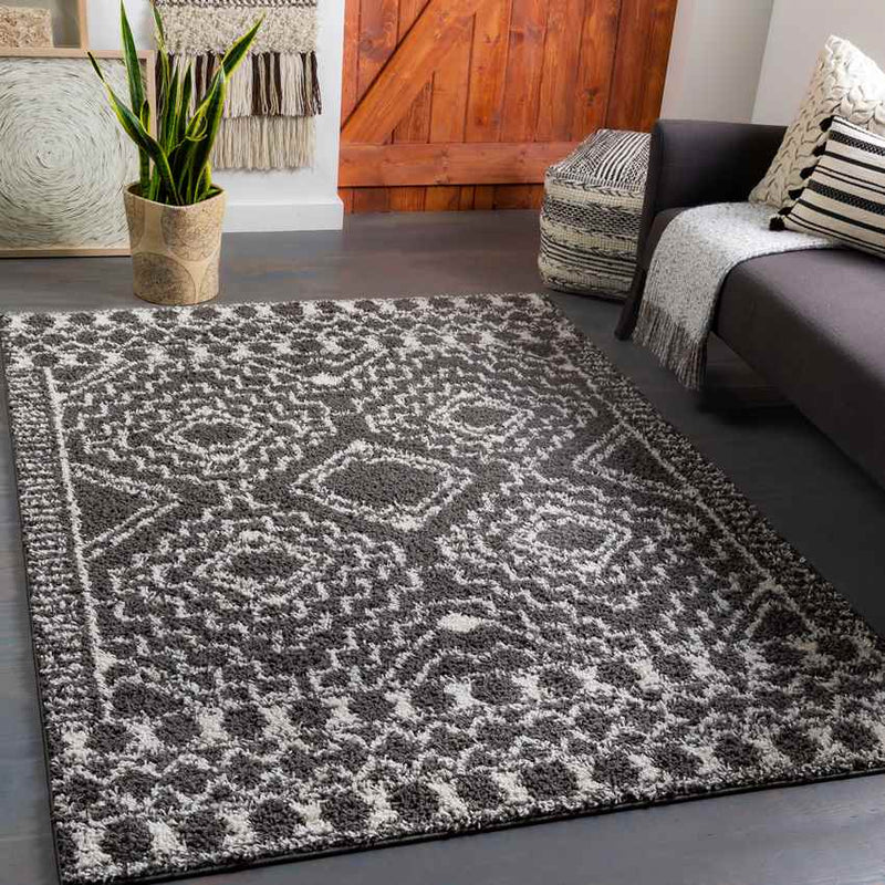 Twisk Global Black Area Rug