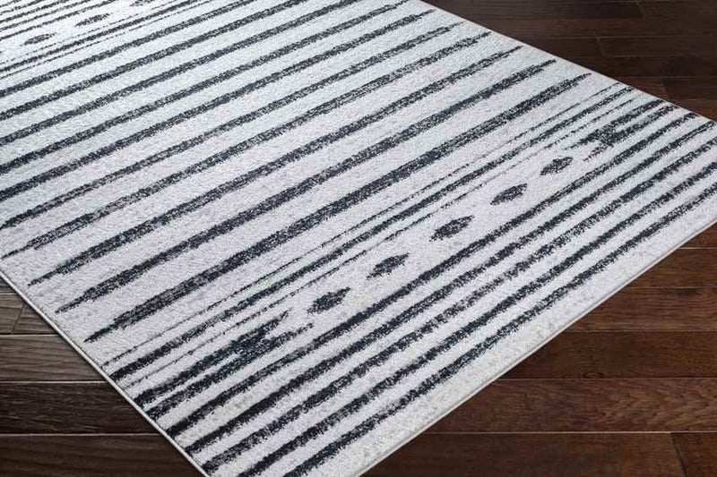 Dirkshorn Modern White Area Rug