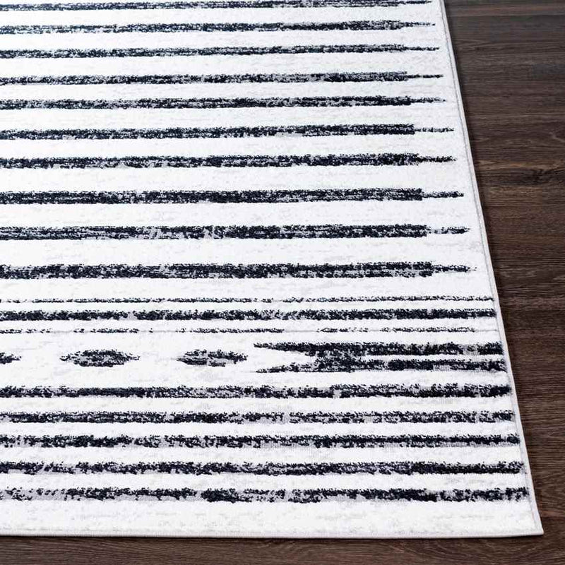 Dirkshorn Modern White Area Rug