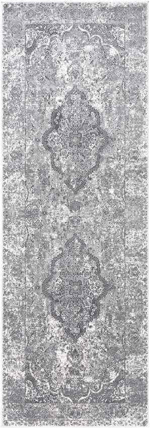 Groet Traditional Medium Gray Area Rug