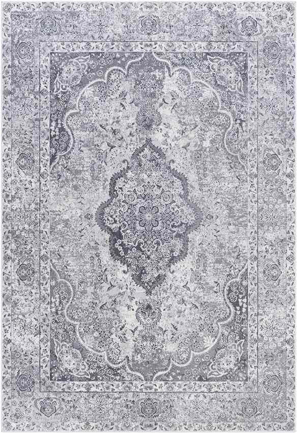 Groet Traditional Medium Gray Area Rug