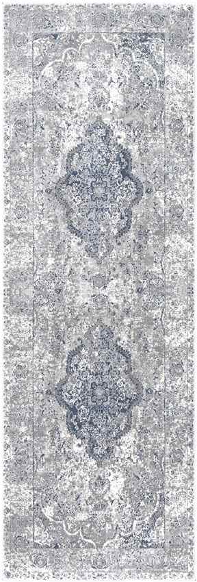 Groet Traditional Dark Blue Area Rug