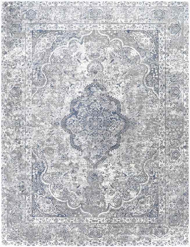 Groet Traditional Dark Blue Area Rug