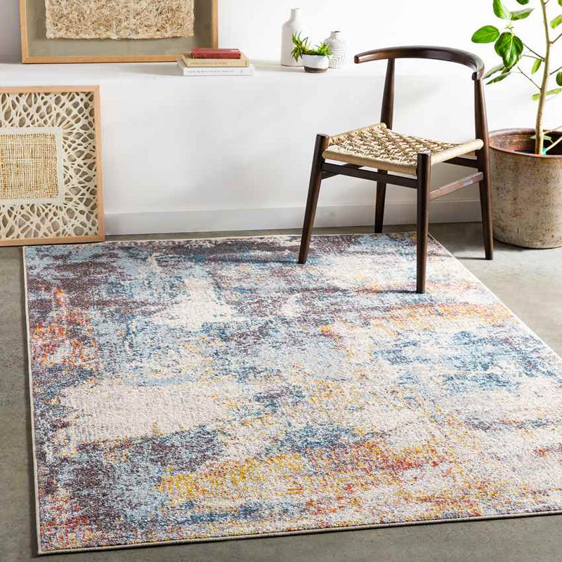 Haarlem Global Dark Blue Area Rug