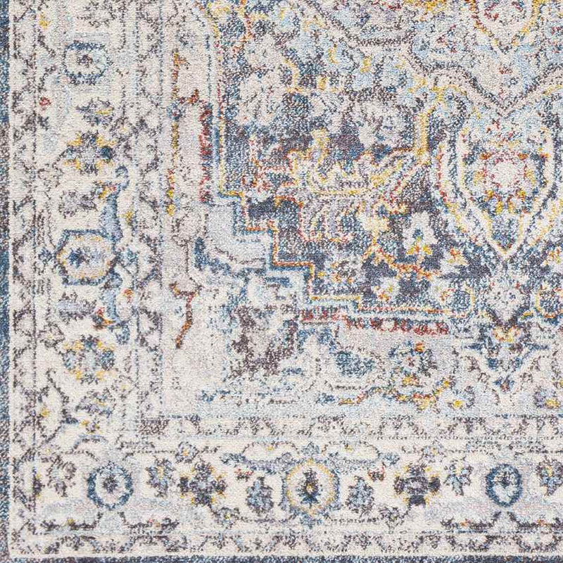 Hauwert Traditional Light Gray Area Rug