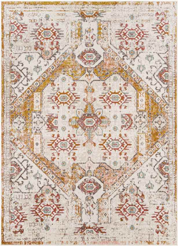 Heemskerk Traditional Burnt Orange Area Rug