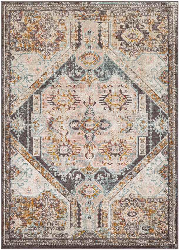 Heemskerk Traditional Charcoal Area Rug