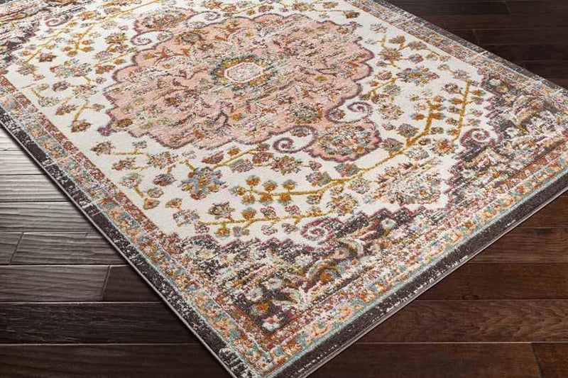 Hensbroek Traditional Brick Area Rug