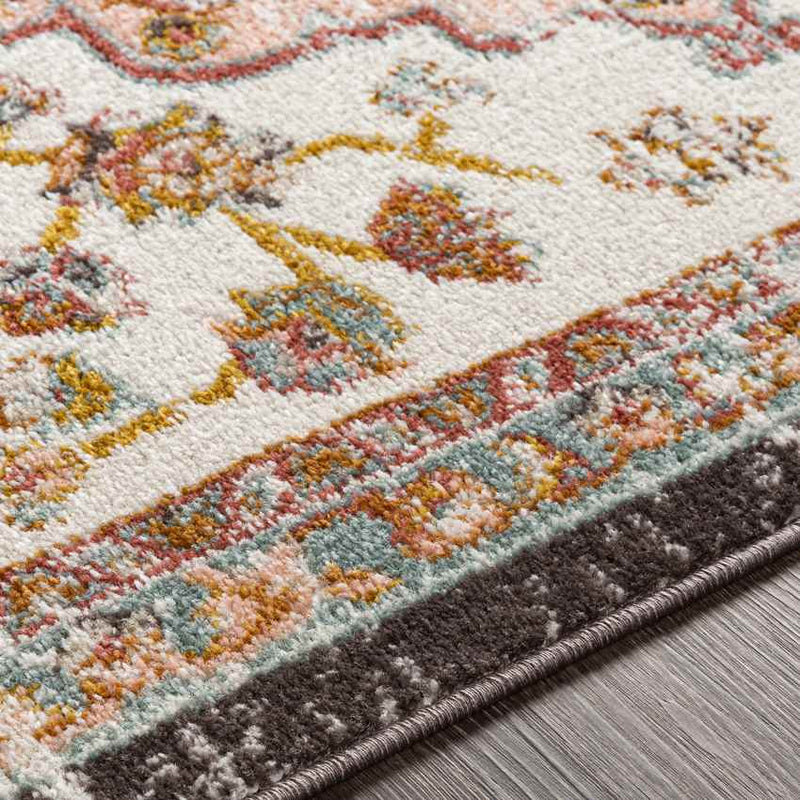 Hensbroek Traditional Brick Area Rug