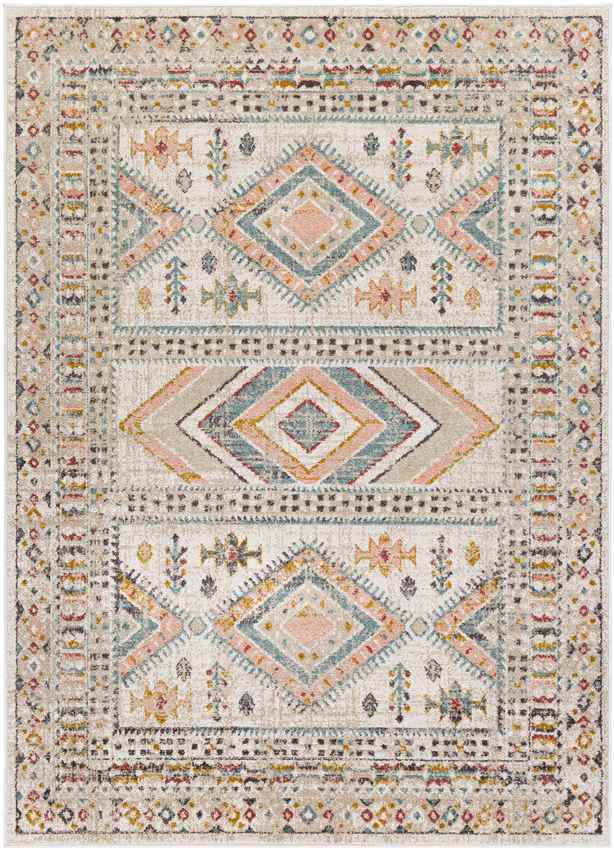 Hollebalg Traditional Brick Area Rug