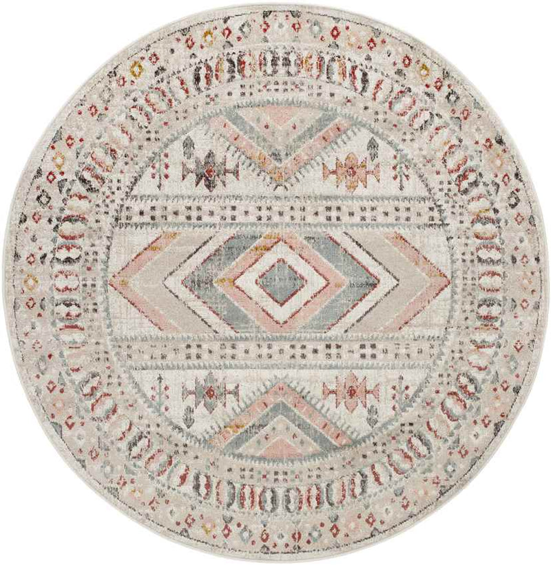 Hollebalg Traditional Brick Area Rug