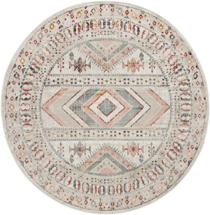 Hollebalg Traditional Brick Area Rug