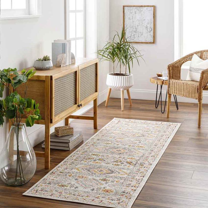 Hollebalg Traditional Brick Area Rug