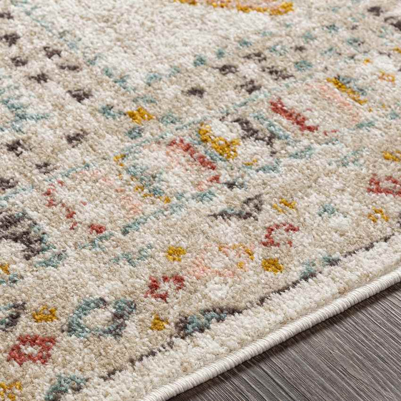 Hollebalg Traditional Brick Area Rug